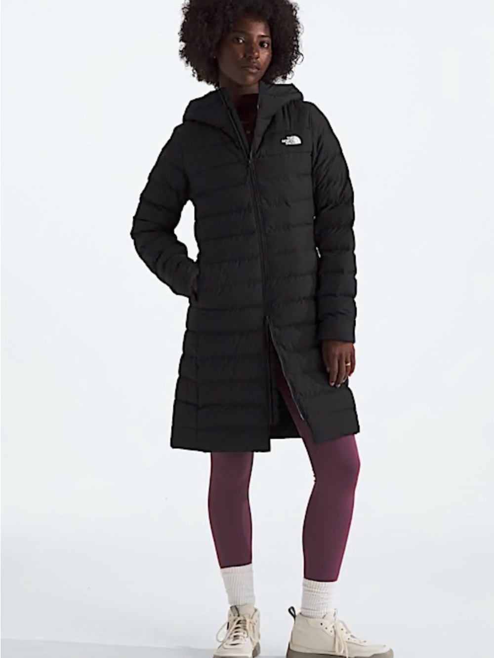The North Face Aconcagua Parka TNF Black Women’s Small EUC Down Jacket
